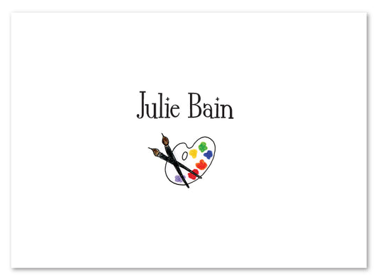 Artist Pallet Stationery