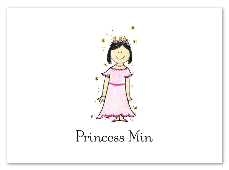 Asian Princess Stationery