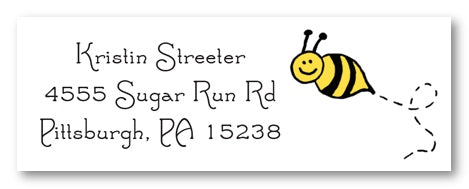 Bee Address Labels