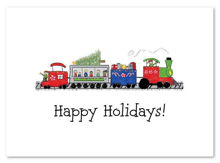 Christmas Train Stationery