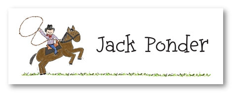 Cowboy Address Labels