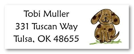 Dog Address Labels