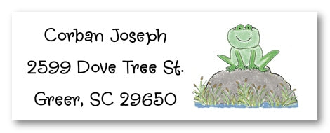 Frog Address Labels