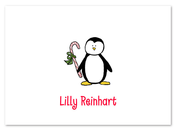 Christmas Penguin Stationery