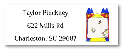 Moon Bounce Address Labels