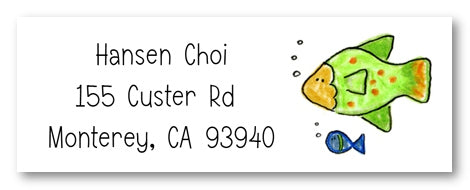 Ocean Address Labels