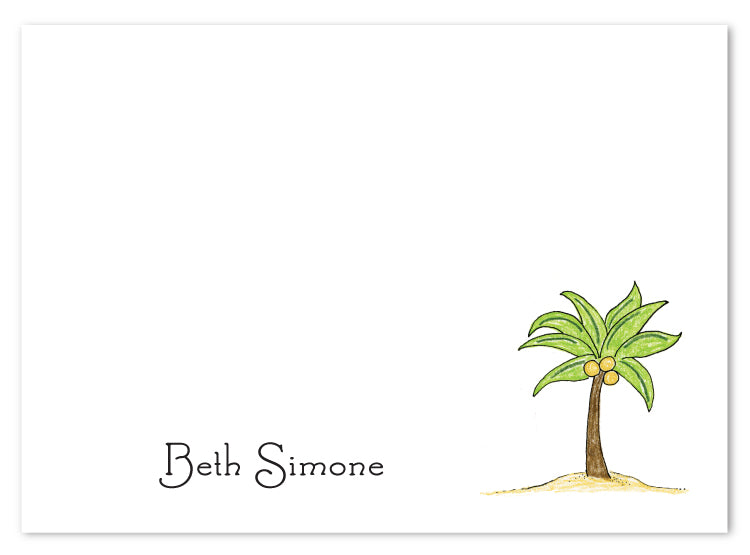 Palm Tree Flat Card