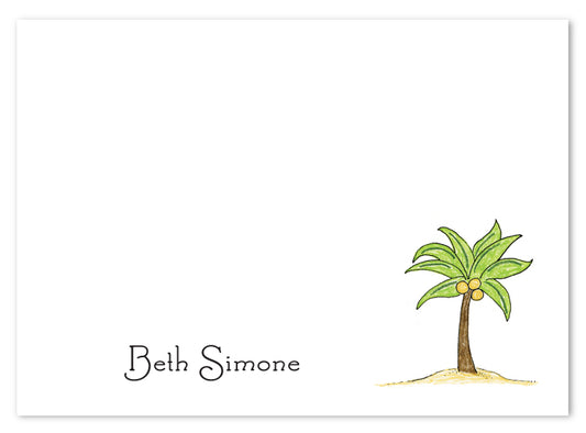 Palm Tree Flat Card