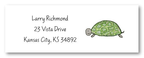 Turtle Address Labels