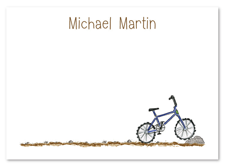 BMX Flat Note Card