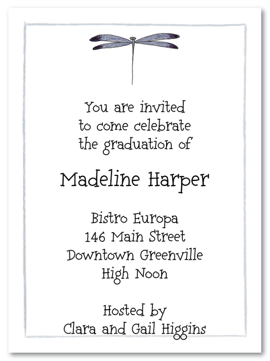 Dragonfly Invitations
