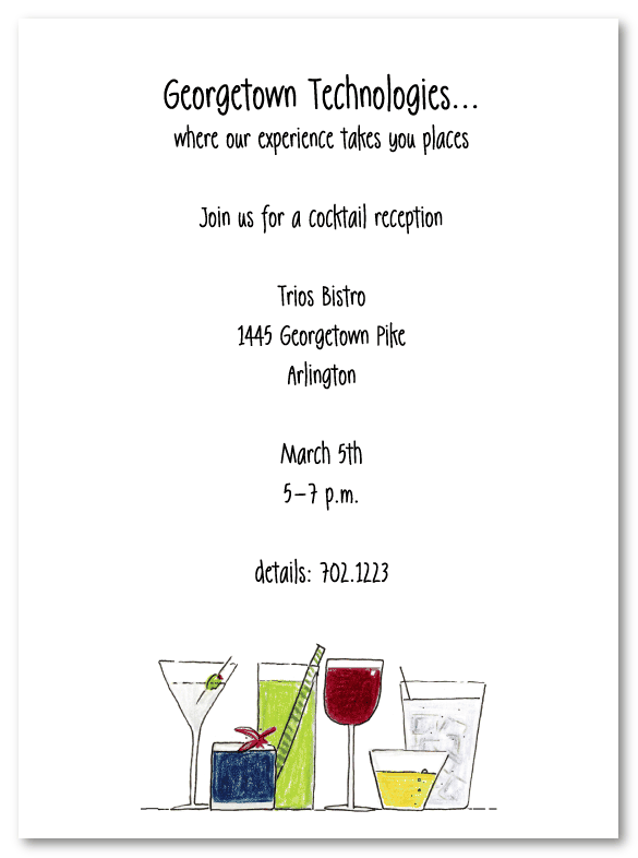 Cocktail Party Invites