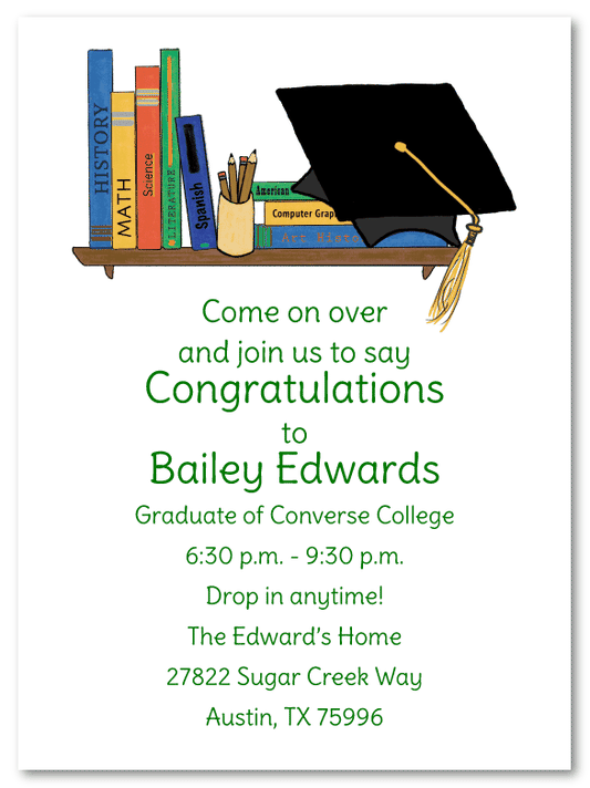 Graduation Books Announcement
