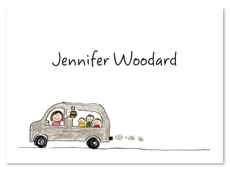 Driving Mom Stationery