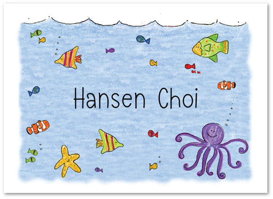 Ocean Friends Stationery