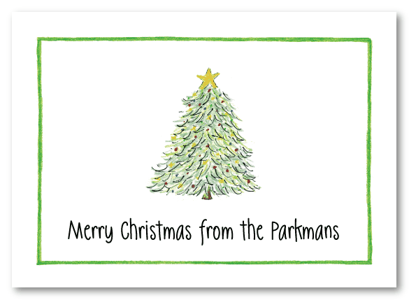 Christmas Tree Stationery