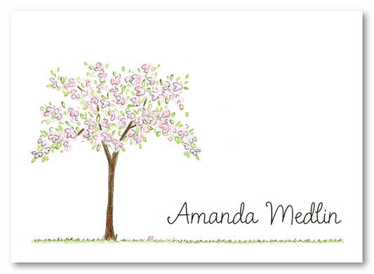 Spring Tree Stationery