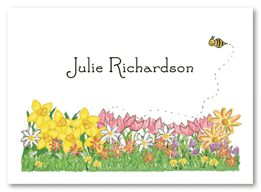 Flower Garden Stationery