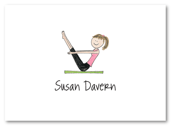 Yoga Girl Stationery