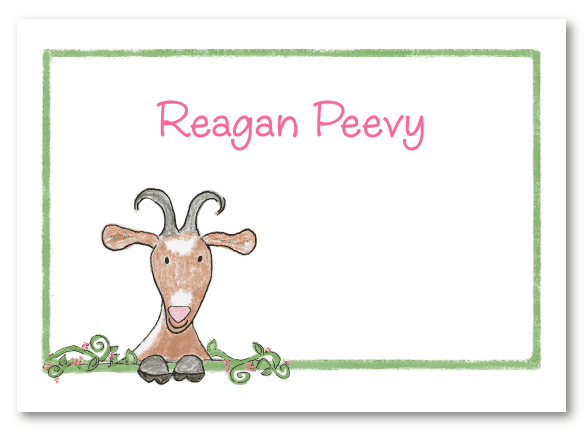 Friendly Goat Stationery