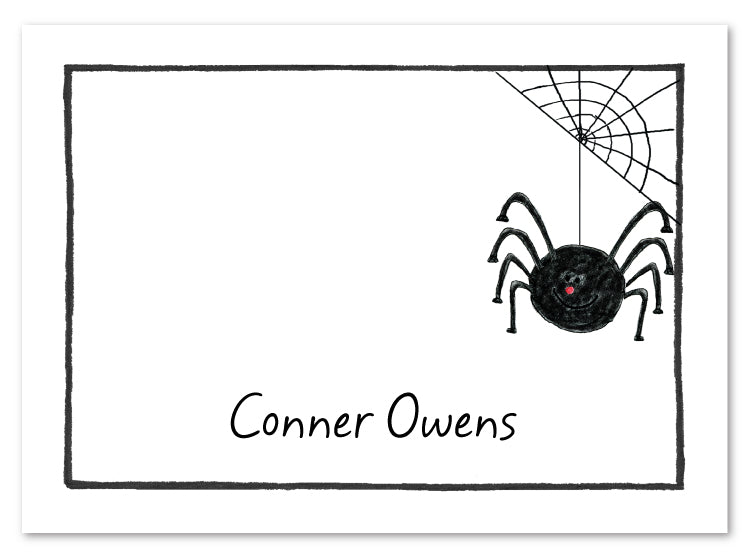 Black Spider Stationery