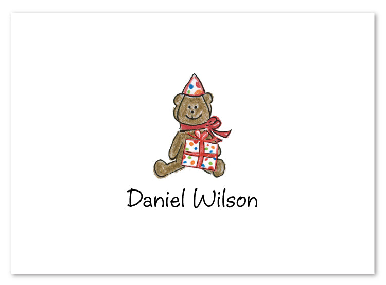 Bear Party Stationery