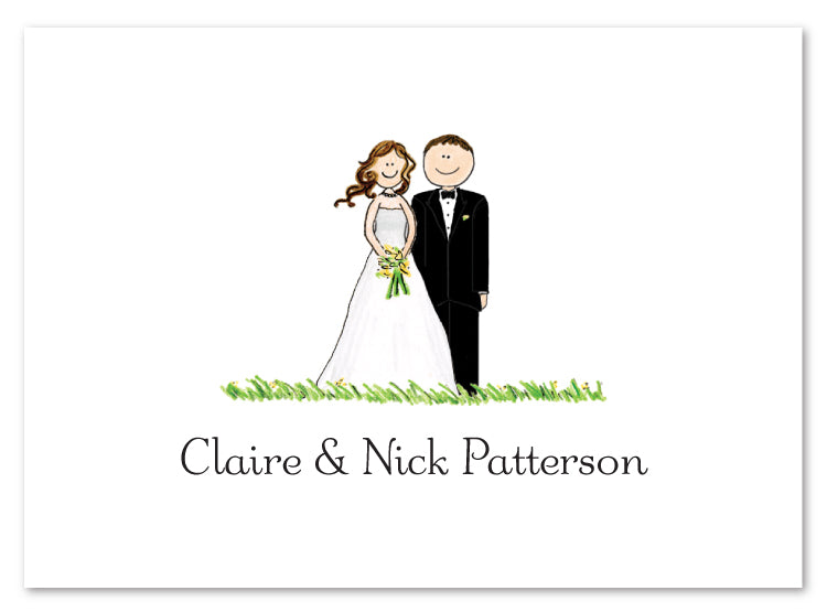 Bride and Groom Stationery