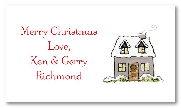 Richmond Winter House Calling Cards