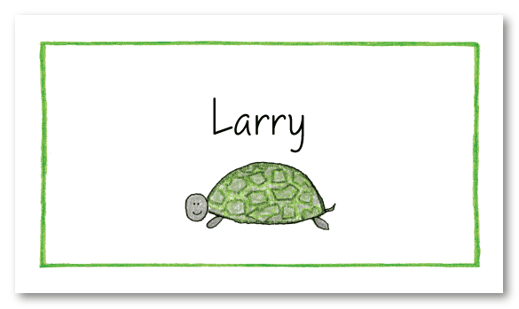 Turtle Calling Card Design