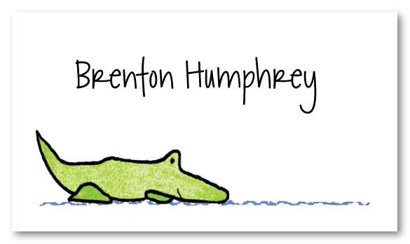 Alligator Calling Cards
