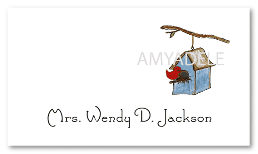 Birdhouse Calling Card