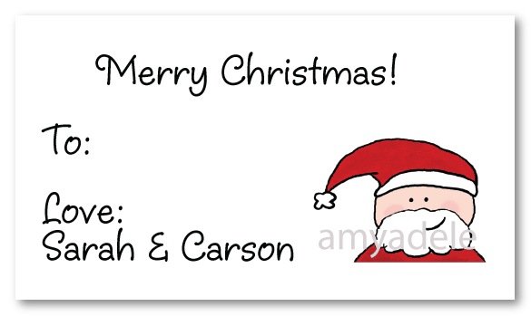 Santa Claus Calling Card