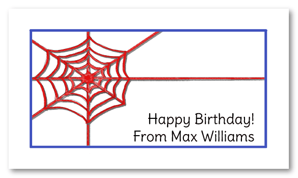 Spider Web Calling Card