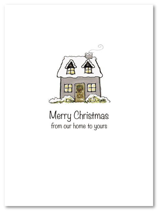 Winter House Christmas Cards