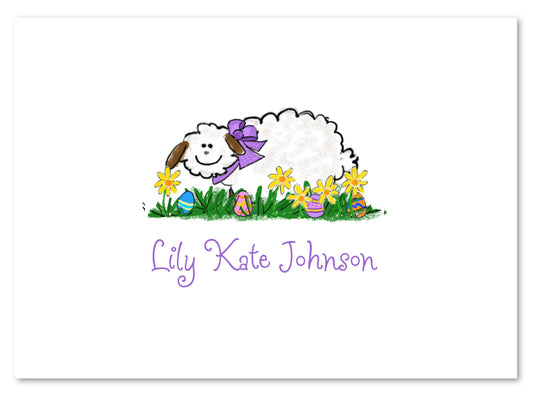 Easter Lamb Stationery