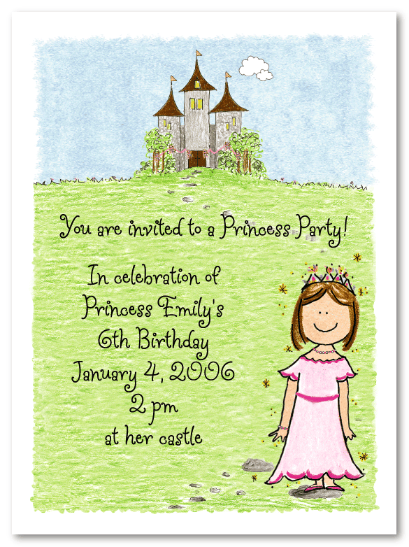 Princess Party Invite