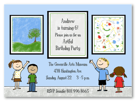 Art Museum Invitation