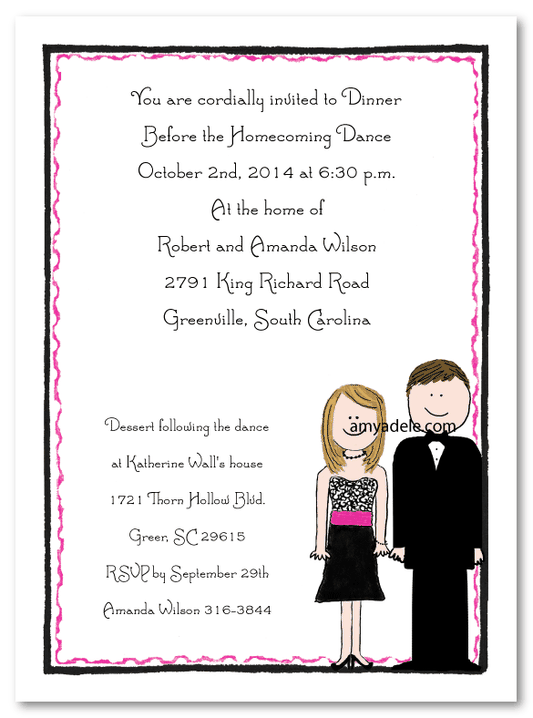 School Dance Invitation