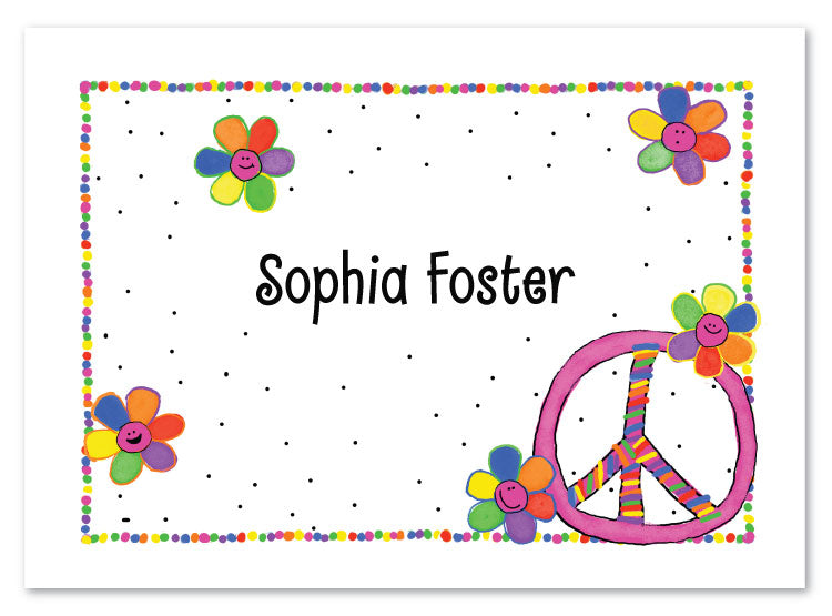 Peace Sign Stationery