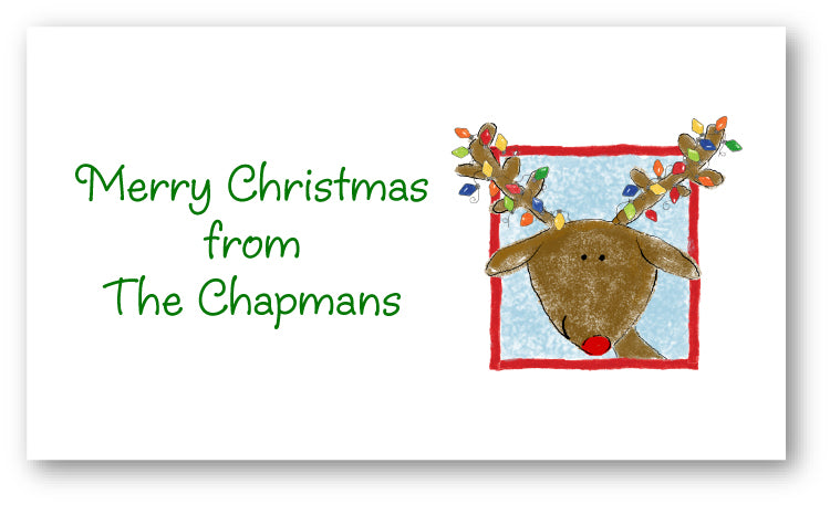 Reindeer Calling Cards