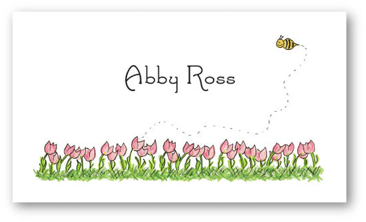 Amy's Tulips Calling Cards