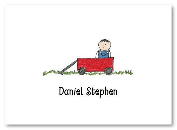 Wagon Boy Stationery