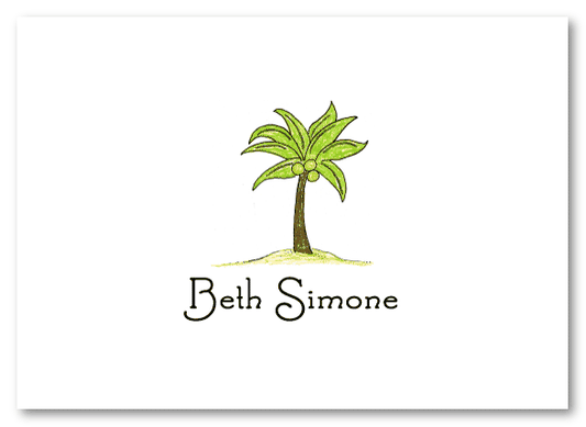 Palm Tree Stationery