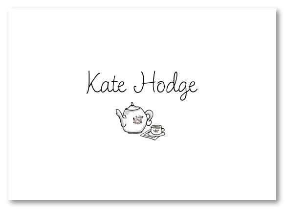 Tea Pot And Cup Stationery