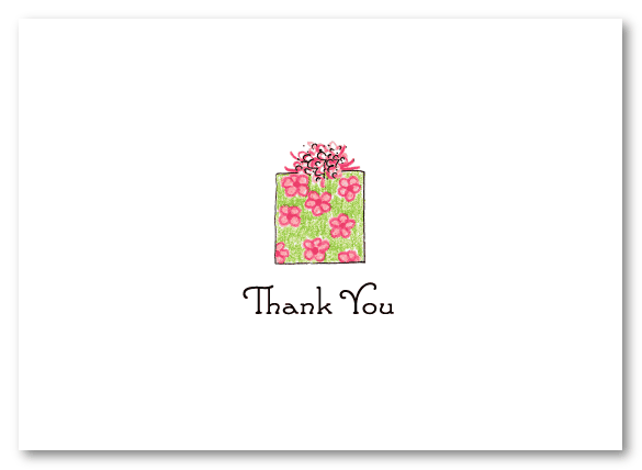 Pink Flower Gift Stationery