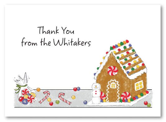 Gingerbread House Notecard