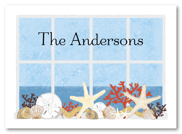 Sea Treasures Stationery