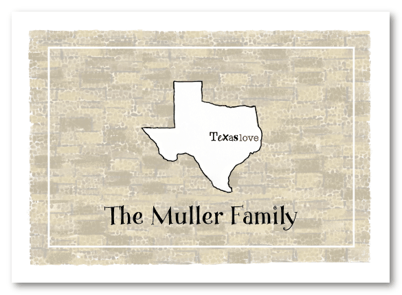 The State of Texas Stationery
