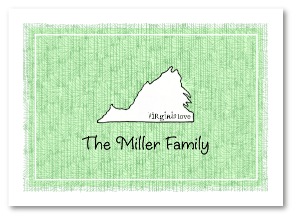 The State of Virginia Stationery
