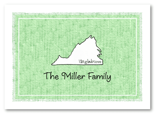 The State of Virginia Stationery